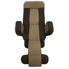 【ジ1027-22】寝ながらゲームしたい方にピッタリ‼️ゲーミングチェア　寝るゲー 8段階リクライニング機能付き フルフラット可能の画像