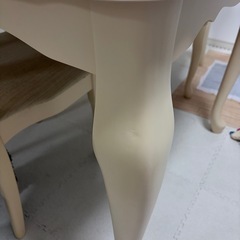 ダイニングセット　（椅子四脚」）お譲りしますの画像