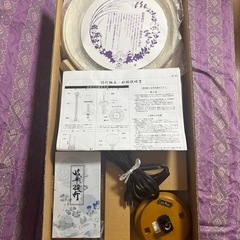 未使用品　大内行灯1対と御堤灯の画像