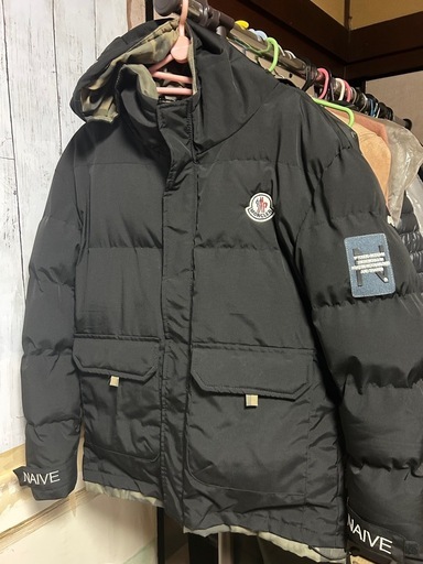 売れました・取り消しします。購入希望の方はお急ぎ下さい・他から購入希望の方が居られます。未使用品　モンクレールダウンジャケット　山下智久モデル