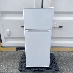 2022年製■ハイアール 130L 冷蔵庫 JR-N130C ホワイト Haier 2ドア冷凍冷蔵庫 一人暮らし 小型冷蔵庫の画像