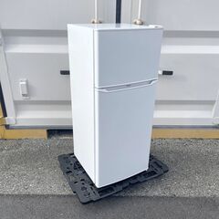 2022年製■ハイアール 130L 冷蔵庫 JR-N130C ホワイト Haier 2ドア冷凍冷蔵庫 一人暮らし 小型冷蔵庫の画像