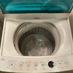 📢【無料】洗濯機 ハイアール JW-C55Aの画像