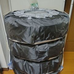 (身分証２点認証 申請中のため保留中です) ホイール付き スタッドレスタイヤ 4本セットの画像