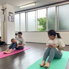 横浜市中区ママのためのヨガクラスー0歳から2歳のママが集まる♪ーの画像