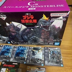 一番くじゴジラC賞D賞の画像