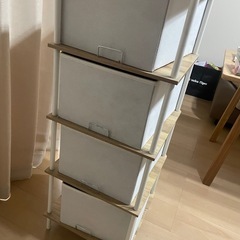 ニトリ　収納　チェスト　引き出し　キャビネットの画像