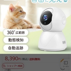 未使用ペットカメラ、（防犯、監視）カメラの画像