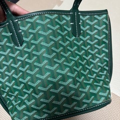 トートバッグ緑の画像