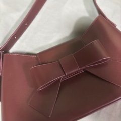 リボン付き　バッグの画像