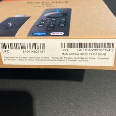★新品未開封品★ Fire TV Stick HD Alexa対応音声認識リモコン 2024年の画像