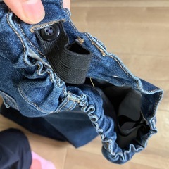 130cm ズボン　デニム　ジーンズの画像