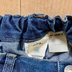 130cm ズボン　デニム　ジーンズの画像