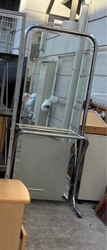 美容室　鏡両面　大きい