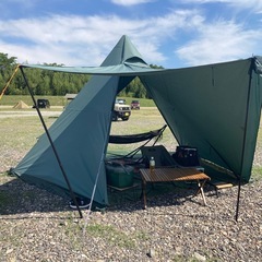 テンマクサーカスtc dx ダックグリーン フルセットの画像