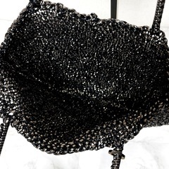 【極美品】ANTEPRIMA アンテプリマ スクエア ワイヤーバッグ ハンドバッグ ブラック②の画像