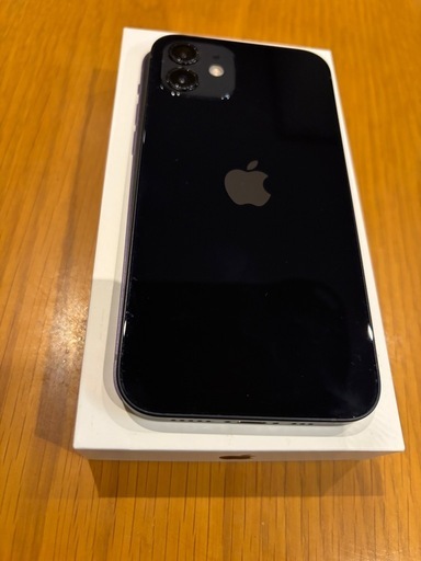 Apple　iPhone12　64GB　ブラック　中古品　初期化済み