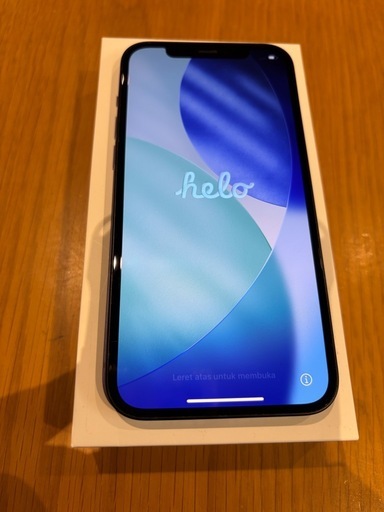Apple　iPhone12　64GB　ブラック　中古品　初期化済み