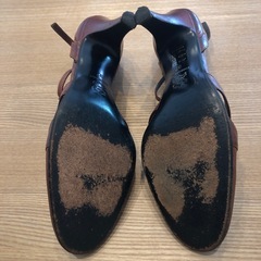 パンプス　サンダル　セット　本革　刻印ありの画像