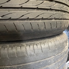 155 65 14タイヤホイールセットの画像