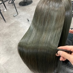 28日　縮毛矯正　掛川