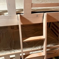 2段ベット　一段づつに分離可能　の画像