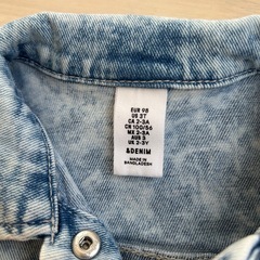 美品✨デニムジャケット（100cm）の画像