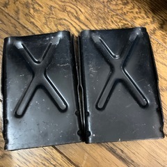  TOYOTA　MOTOR 折り畳み式 車止め トヨタモーター タイヤ止め 輪止め タイヤストッパー 車載工具 日本製の画像