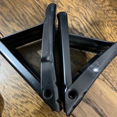  TOYOTA　MOTOR 折り畳み式 車止め トヨタモーター タイヤ止め 輪止め タイヤストッパー 車載工具 日本製の画像