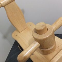 子供乗用機関車　木製の画像