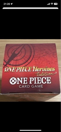【未開封】ONE PIECEカードHeroines Edition 1BOX