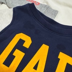 🌈babyGAP オールインワン　トレーナー　の画像