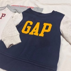🌈babyGAP オールインワン　トレーナー　の画像