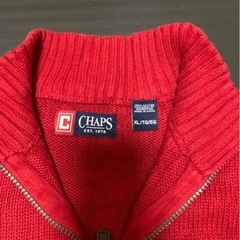 【価格要相談】【CHAPS】ハーフジップ　ニット　メンズの画像