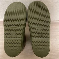 GERRY 長靴 カーキ 18cmの画像