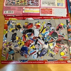 乗り物系パズル　7点セットの画像