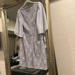 【1度着用】パーティードレス 結婚式 ワンピースの画像