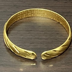 K24刻印 ブレスレット 腕輪 実家整理 遺品整理 ゴールド 貴金属の画像