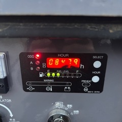 デンヨー　発電機　18LS アワー850h 実働現状販売！の画像