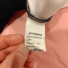 スパンコール付きレディースカットソー(ポリエステル)の画像