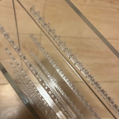 無印アクリルネックレス・ピアスケースの画像