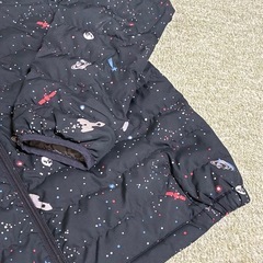 ユニクロ　中綿　ダウンジャケット　150の画像