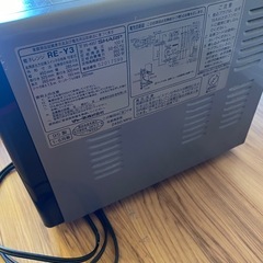 📢【無料】電子レンジ（シャープ RE-Y3）の画像