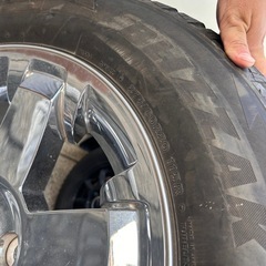 ダッヂ　ラムトラック　純正クロームホイール 20インチ タイヤセット
の画像