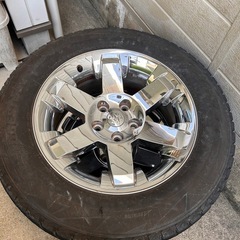 ダッヂ　ラムトラック　純正クロームホイール 20インチ タイヤセット
の画像