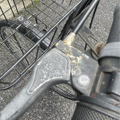 ブルーの自転車の画像