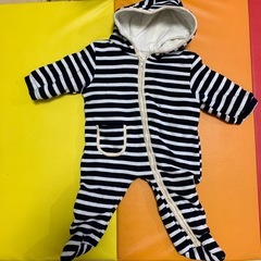 冬服ベビー　暖かい上着　（50から着れる70まで）の画像