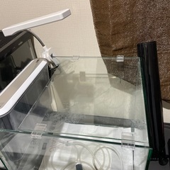 30cmキューブ水槽　ガラス水槽 水槽セット 熱帯魚飼育せぅとセットの画像
