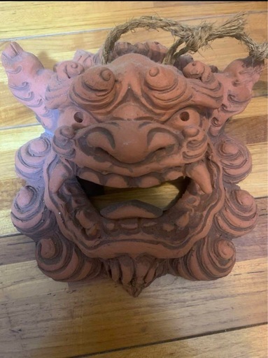 シーサー　陶器　飾り物