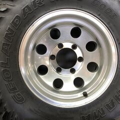 YK GEOLANDAR M/T G003 33×12.50R15LT 6PR 夏タイヤ オフロード ミッキートンプソンタイプ 15インチ 8J6HPCD139.7-19 ランクル等 STE034の画像